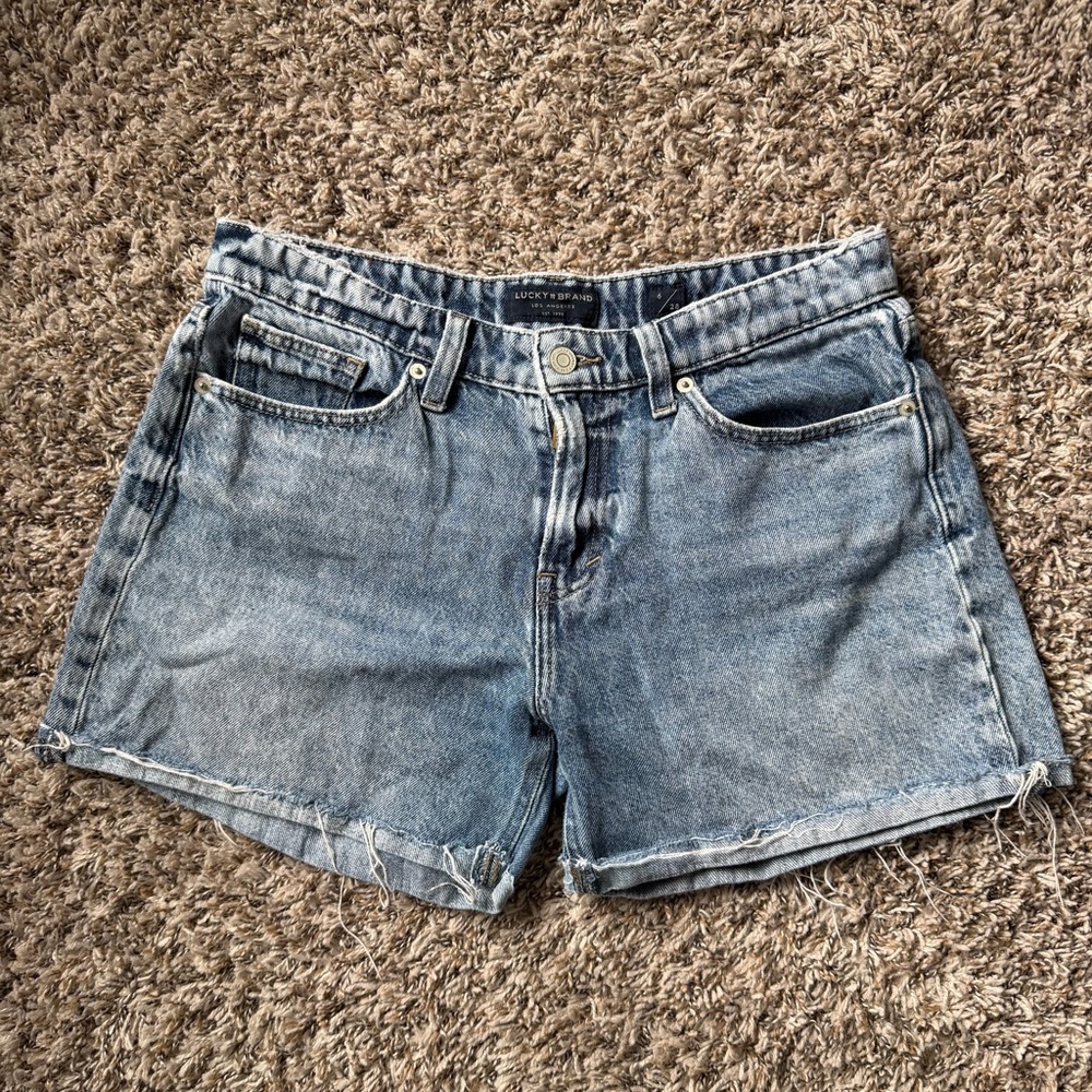 Lucky Brand Women's Light Blue Denim Shorts Size 6